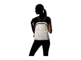 Betsey Johnson Women's School Backpack White Multi One Size