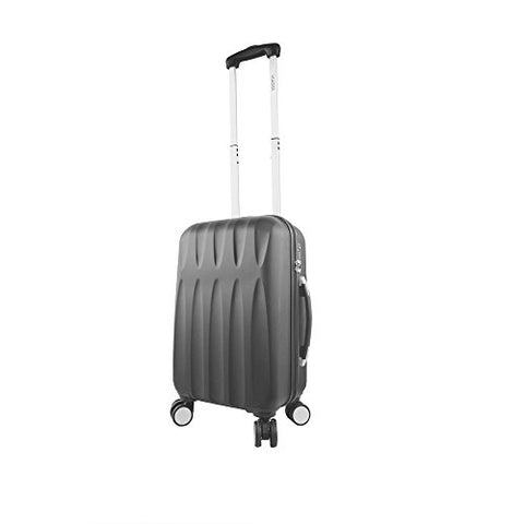 Viaggi Positano Hardside Spinner Carry-On, Black, One Size