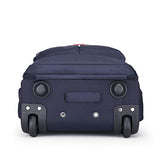 Funny & Special 19 Inches Large Storage Laptop Travel Rolling Backpack Waterproof Wheeled For Men