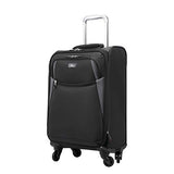 Skyway Encinita's 20" Carry On Luggage, Black