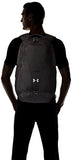 Under Armour Team Hustle 3.0 Backpack, Black//Silver, One Size Fits All