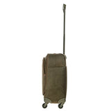 Bric's Life 21 Inch International Spinner Carry-On Luggage, Olive