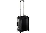 Zero Halliburton Geo Aluminum Carry On 2 Wheel Travel Case, Black, One Size