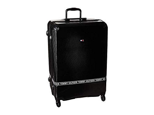 Tommy Hilfiger Unisex 28" Courtside Upright Suitcase Black One Size