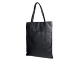 Sherpani Hadley Leather Everyday Tote Bag (Jet)