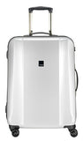 Titan Xenon Deluxe Medium 27’' Hard-side Expandable Spinner Luggage, Silver