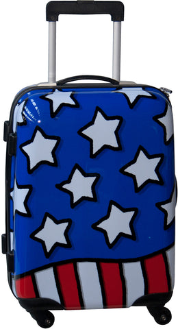 Ed Heck Stars N Stripes 21in Hardside Spinner
