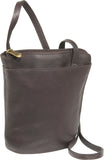LeDonne Leather L-Zip Mini Shoulder Bag