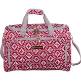 Jenni Chan Aria Snow Flake 17in Duffel Bag