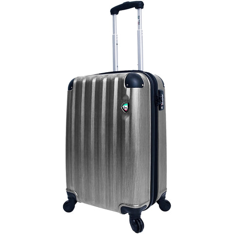 Mia Toro Lega Spazzolato Hardside Spinner Carry On 