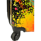 Traveler's Choice Paint Splatter 2 Piece Hardside Expandable Luggage Set