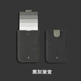 DAX V2 Mini Slim Portable Card Holders Pulled Design Men Wallet Gradient Color 5 Cards Money Short Women Purse
