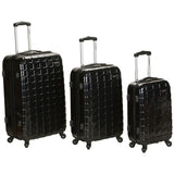 Rockland Luggage Celebrity 3 Piece Hardside Spinner Luggage Set