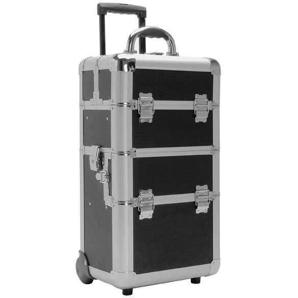 T.Z. Case Beauty Cases Mini-Pro 21in Movable Divider Deep Well Wheeled Case