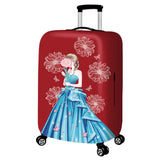 3D Wedding Dress Elasticity Luggage sets Suitcase dust cover Suitable for 18-32 inches Trolley