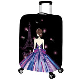3D Wedding Dress Elasticity Luggage sets Suitcase dust cover Suitable for 18-32 inches Trolley