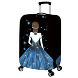 3D Wedding Dress Elasticity Luggage sets Suitcase dust cover Suitable for 18-32 inches Trolley