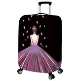 3D Wedding Dress Elasticity Luggage sets Suitcase dust cover Suitable for 18-32 inches Trolley