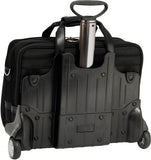 McKlein R Series Ohare Nylon FlyThrough 17in Wheeled Laptop Case