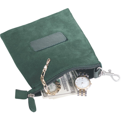 Royce Leather Luxury Suede Valuables Jewelry Pouch