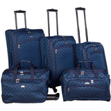 American Flyer Madrid 5pc Spinner Luggage Set