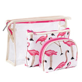 3pcs/set Wash Bag Portable Travel Cosmetic Bags Organizer Make Up Bag Toiletry Wash Luggage