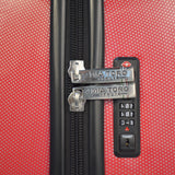 Mia Toro Fibre di Carbonio Moderno Hardside Spinner 3 Piece Set