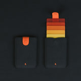 DAX V2 Mini Slim Portable Card Holders Pulled Design Men Wallet Gradient Color 5 Cards Money Short Women Purse