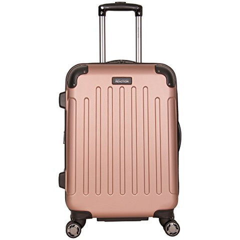 Kenneth Cole Reaction Renegade 20" Hardside Expandable 8-Wheel Spinner Carry-on Luggage, Rose Gold