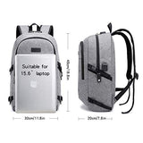 Laptop Backpack for School Travel, Fits 15.6in Computer Durable Casual Anti Theft Backpack Travel