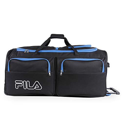 Shop Fila 7Pocket Large Rolling Duffel Bag, Luggage Factory
