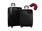 Briggs & Riley Sympatico 3 Piece Spinner Set | Medium Cx Spinner | Large Cx Spinner | Travel Pillow