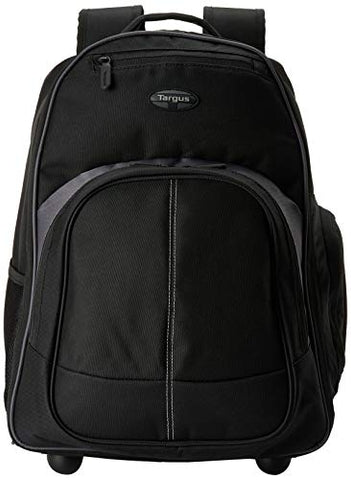 Targus Compact Rolling Backpack For 16-Inch Laptops, Black (Tsb750Us)
