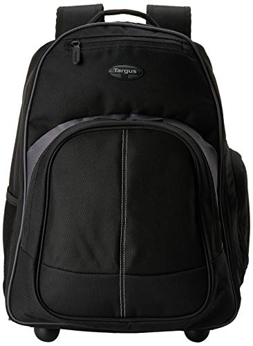 Targus Compact Rolling Backpack For 16-Inch Laptops, Black (Tsb750Us)