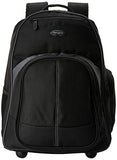 Targus Compact Rolling Backpack For 16-Inch Laptops, Black (Tsb750Us)