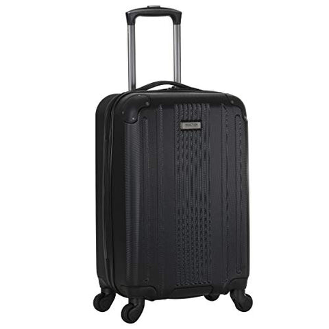 Kenneth Cole REACTION Gramercy Collection Lightweight Hardside 4-Wheel Spinner Luggage, Black, 20-Inch Carry On