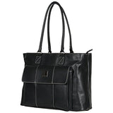 Kenneth Cole Reaction Women's Casual Fling Ladies Tote Laptop, Black