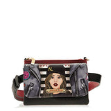 Convertible Fanny Pack With Multiple Pockets And Detachable Shoulder Strap (Paola Is Tomboy)