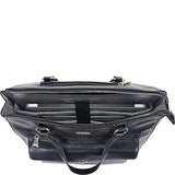 Aimee Kestenberg Women's 15" Single Compartment Wheeled with RFID Laptop Tote, Black One Size