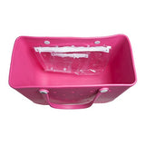 BOGG BAG X Large Waterproof Washable Tip Proof Durable Open Tote Bag for the Beach Boat Pool Sports 19x15x9.5 (X Large, PINK-ing of bogg)