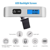 Amir Digital Luggage Scale, 110Lb/50Kg Hanging Portable Travel Electronic Suitcase Scale, Backlight