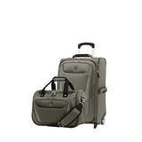 Travelpro Luggage Maxlite 5 | 2-Piece Set | Soft Tote And 22-Inch Rollaboard (Slate Green)