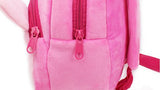 Smilesky Kid'S Backpack Toddlers Preschool Shoulder Bags Cartoon Plush Animal Bunny Bags Pink 9.5"