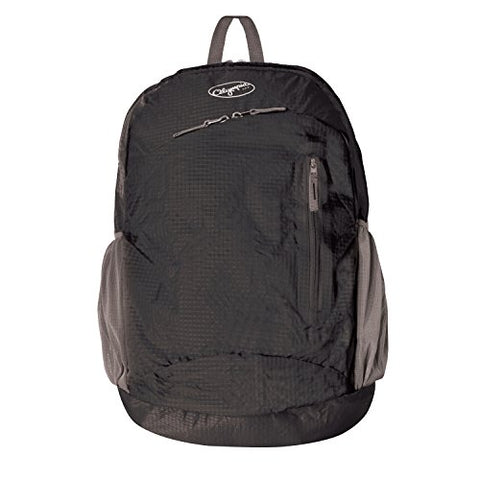 Olympia Denali 19" Packable Daypack Backpack, Black, One Size