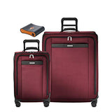 Briggs & Riley Transcend 3-Pc Set- Tall C/O Exp Spinner,Large Exp Spinner,Portmantos Tracking