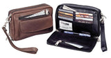 Winn International Mens Leather Compact Organizer Ii