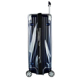 Sunikoo Luggage Protector Suitcase Clear Pvc Transparent Cover Case With Chain Fits Rimowa Limbo