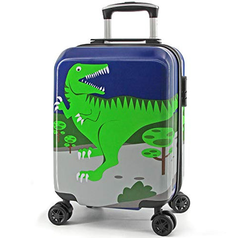 Lttxin Kids' Luggage 18 Inch Polycarbonate Carry On Rolling Suitcae Hard Shell (Cute