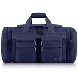 Gonex 45L Travel Duffel, Gym Sports Luggage Bag Water-Resistant Many Pockets(Blue)