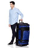 Amazonbasics Ripstop Wheeled Duffel, Blue